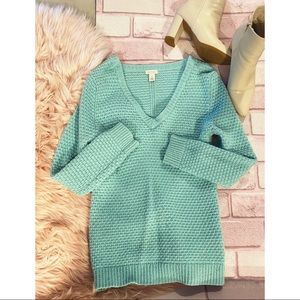 Hinge Teal Sweater